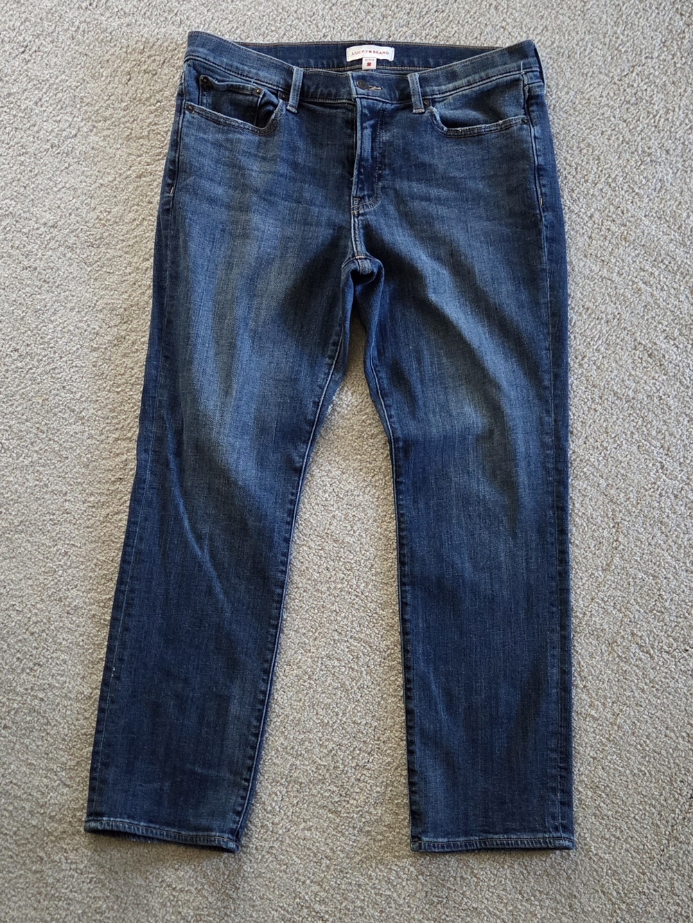 Lucky Brand Women’s Sweet Mid Rise Straight Jeans